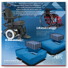 Wheelchair and wheelchair seating magazine ad done while I was working at MEDIchair Ltd.